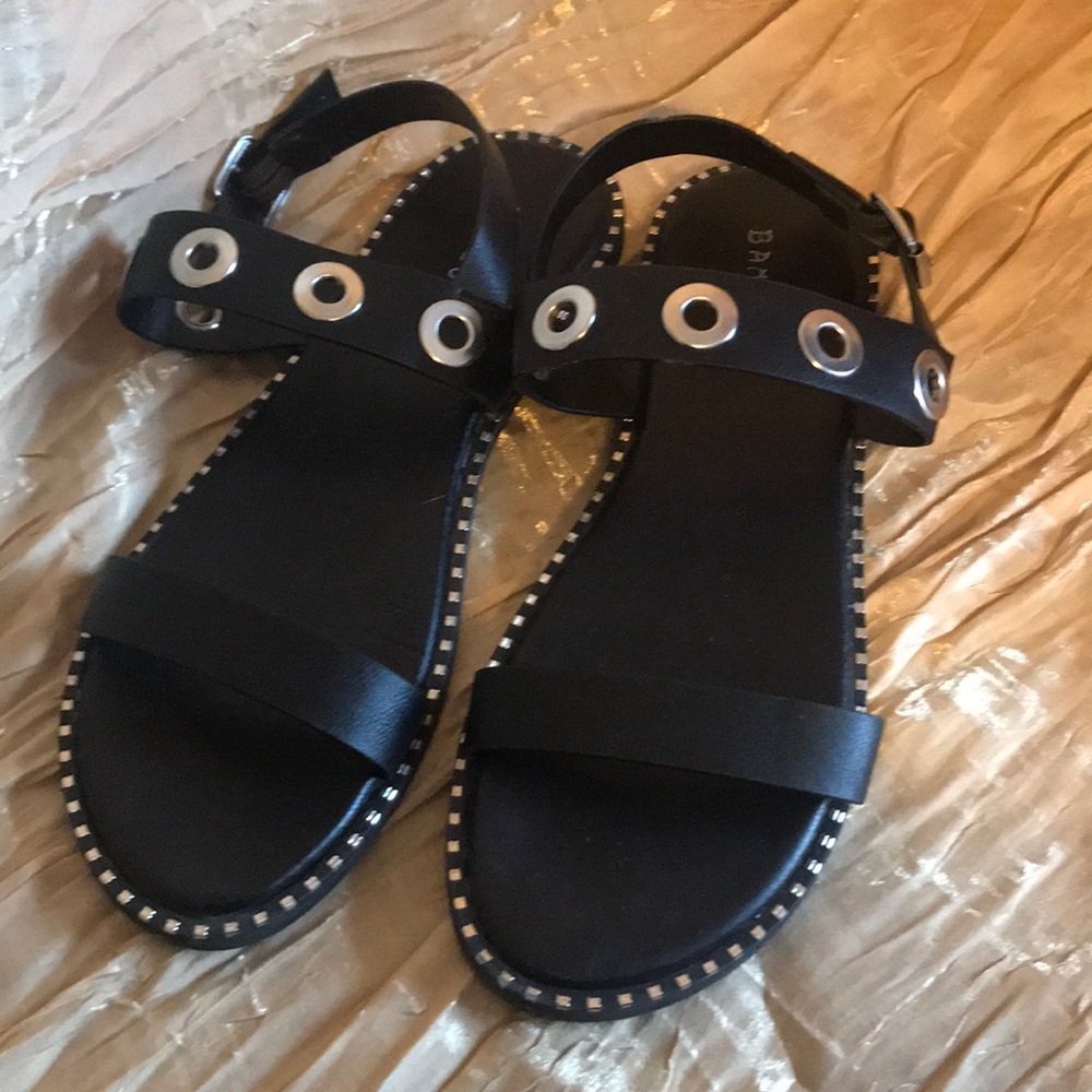 Black sandals